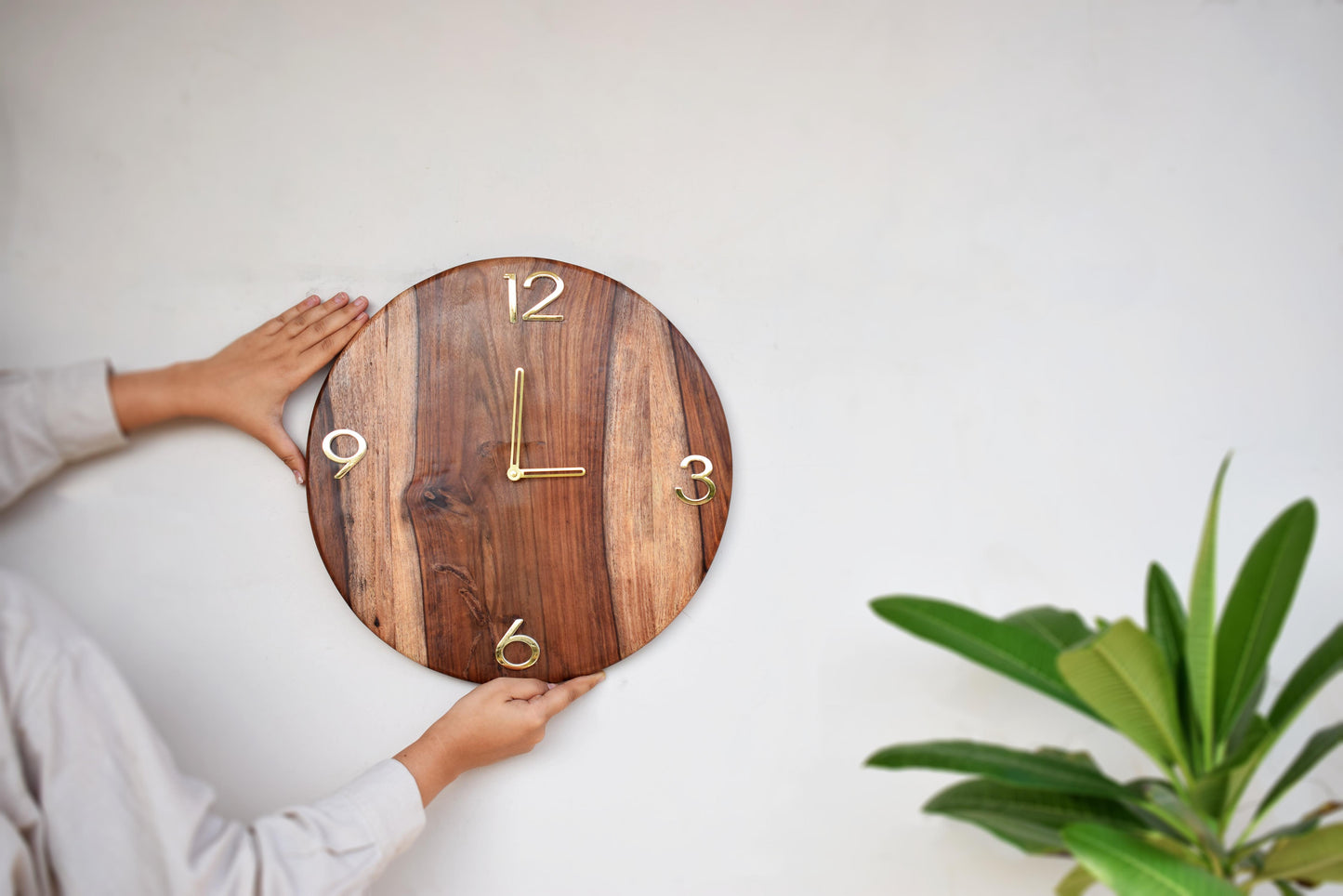 TimberDial Wall Clock