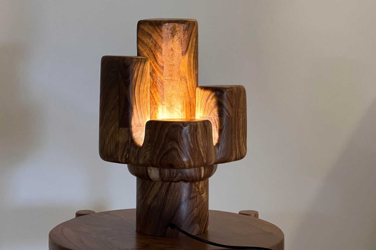 High-Low Sculptural Lamp