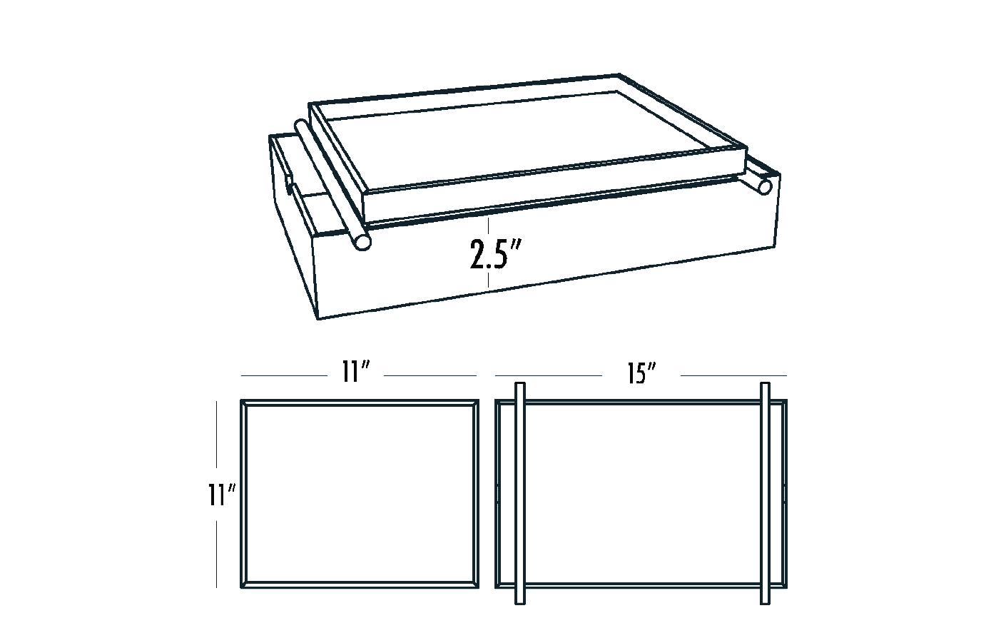 Double Decker Tray