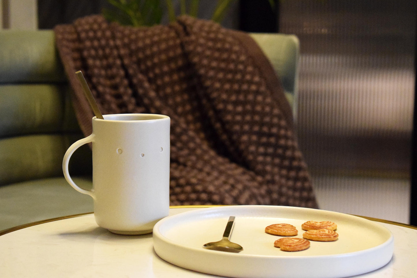 Relax - Ceramic Mug with Coaster (Set of 2)