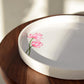 Lotus Ceramic Plates - set of 2