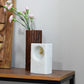 Block Marble Table - clock