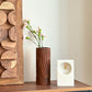 Block Marble Table - clock