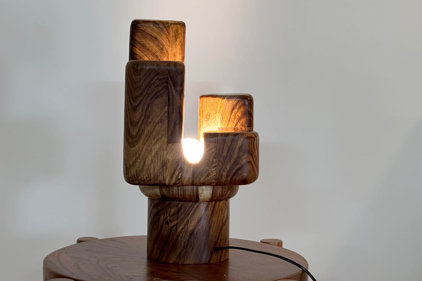 High-Low Sculptural Lamp