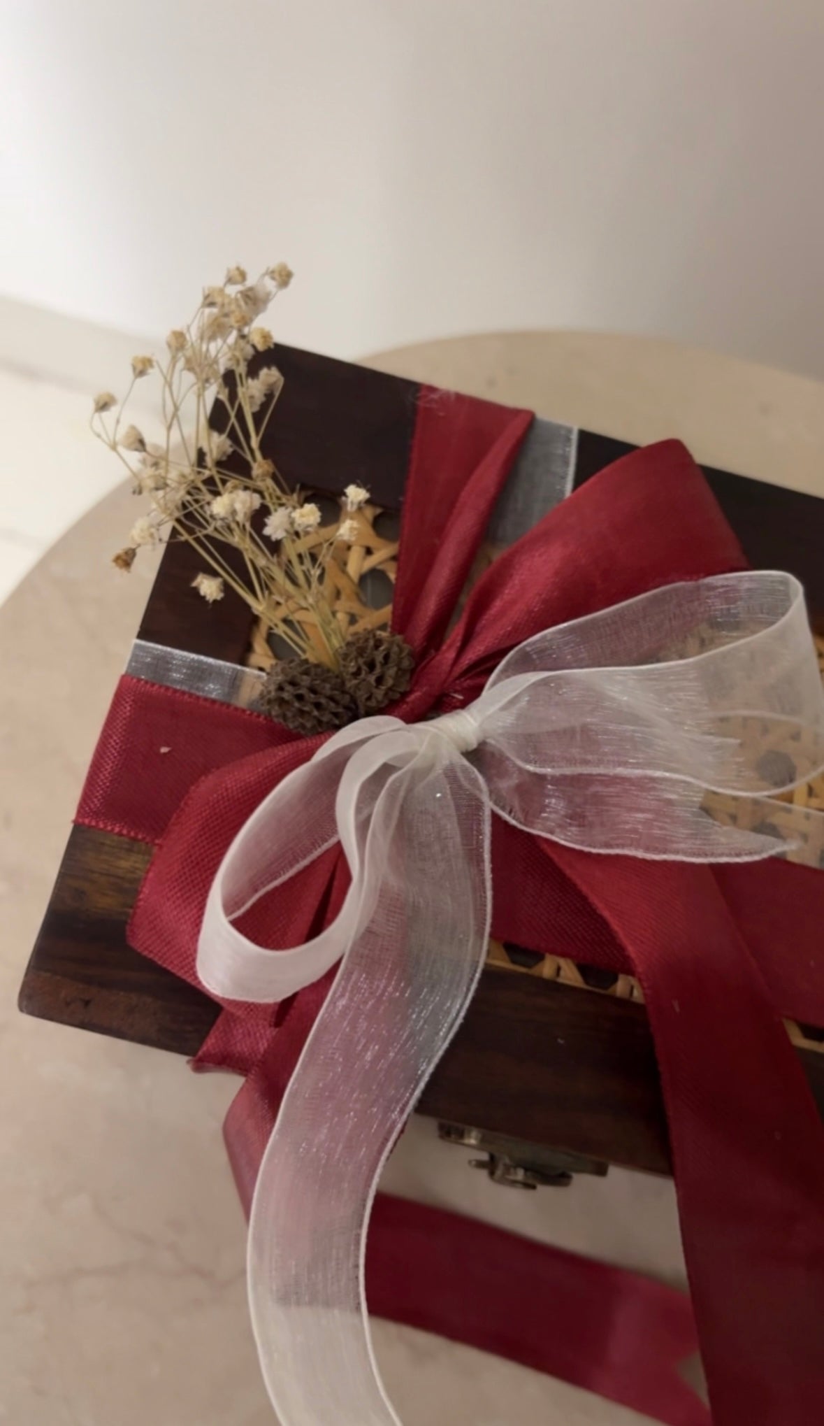 Rustic Elegance Anniversary Gift Box