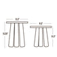 Teardrop Stool - set of 2
