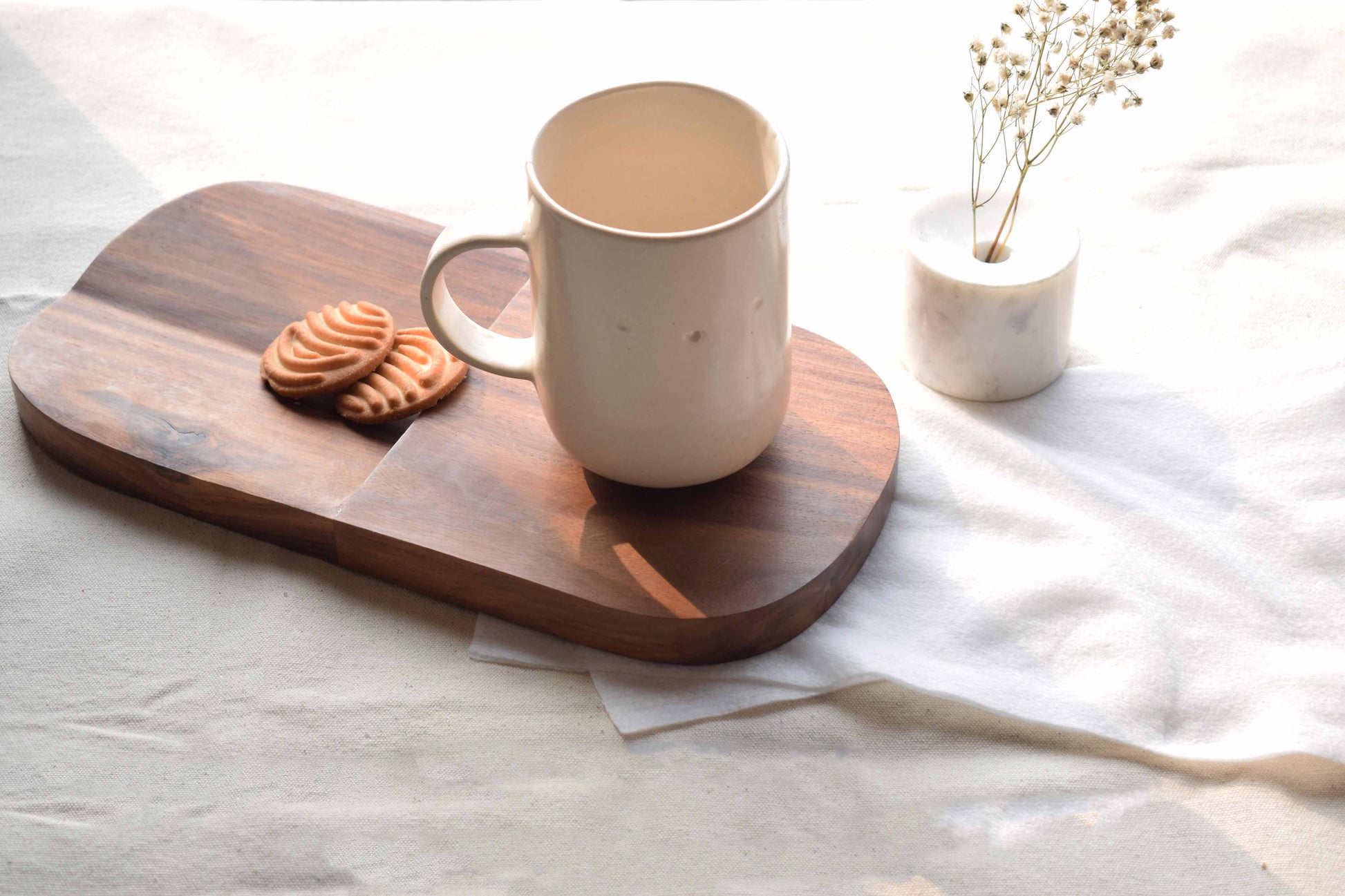cookie tray with mug set 