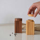 wooden salt shaker 
