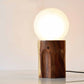 Sculptural table lamp for home 