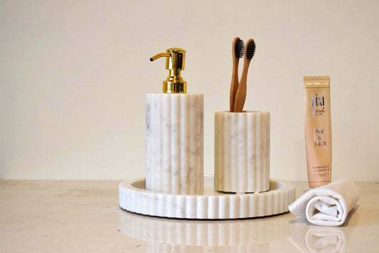 bathroom accessories for storage and decor