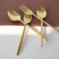 Gold Cutlery Set