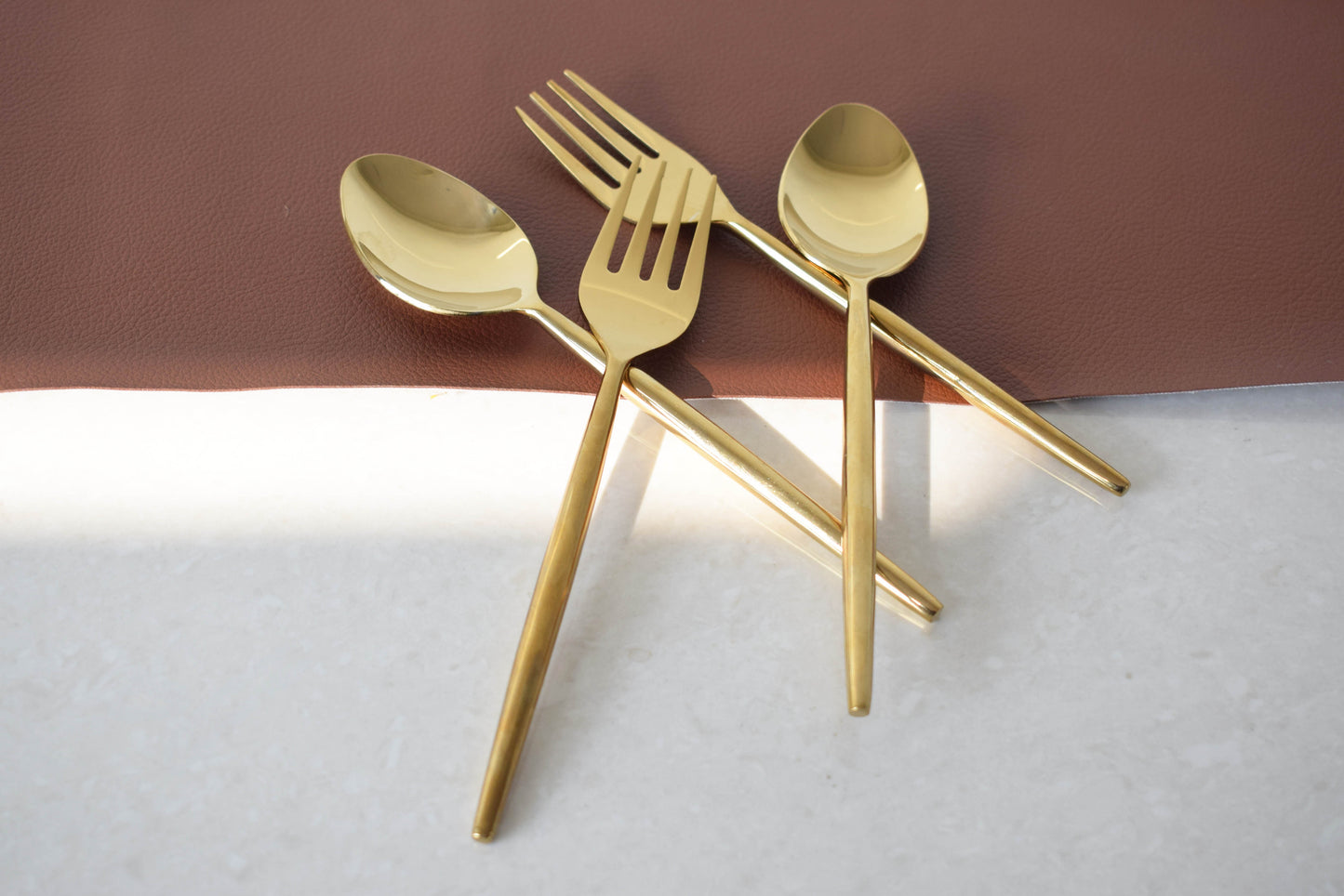 Gold Cutlery Set