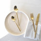 Gold Dinner Cutlery Set