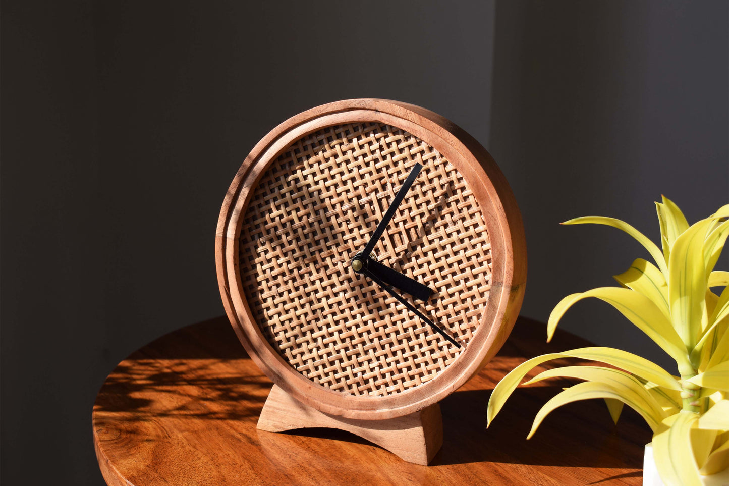 Cane Table Clock