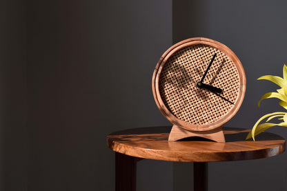 Cane Table Clock