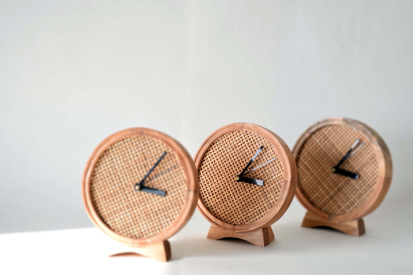 Cane Table Clock