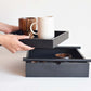 Double Decker Tray- Black Finish