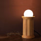 Sculptural lamp for home 