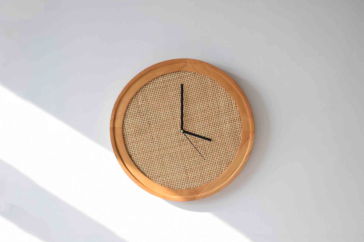 Cane wall clock for home 