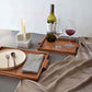 house warming gifting idea, wooden serving tray set